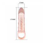 Насадка на пенис "Men Extension" (17,5×3,7 см)
