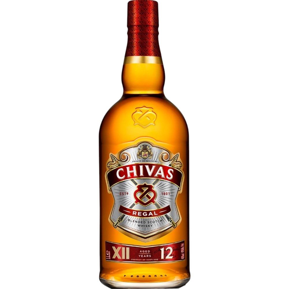 Виски Chivas Regal 12 Y.O. 1 л.