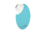 Бесконтактный вакуумный стимулятор клитора Adara, аквамарин (INFINITE) (Цвет: аквамарин)
