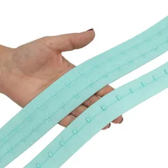 Крючки на ленте двухрядные ментол