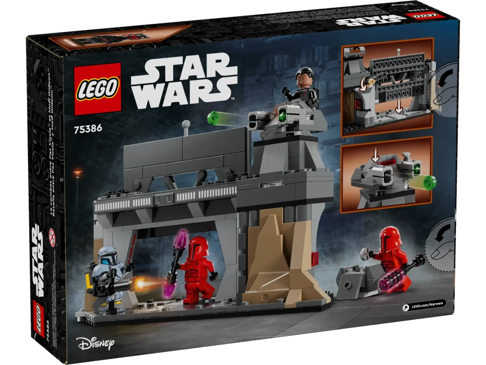 Конструктор LEGO Star Wars 75386 Битва Паз Визслы и Моффа Гидеона