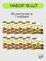 Косточка для собак мелких пород Зубочистики 0,036кг со вкусом курицы 2шт в упаковке набор из 18 упаковок