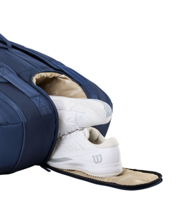 Сумка теннисная Wilson Roland Garros Session De Soiree Super Tour 15PK 2026 - navy/clay