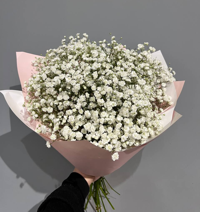 Букет из белой гипсофилы (11шт)