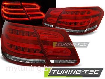 Задние фонари Mercedes E W212 red white led