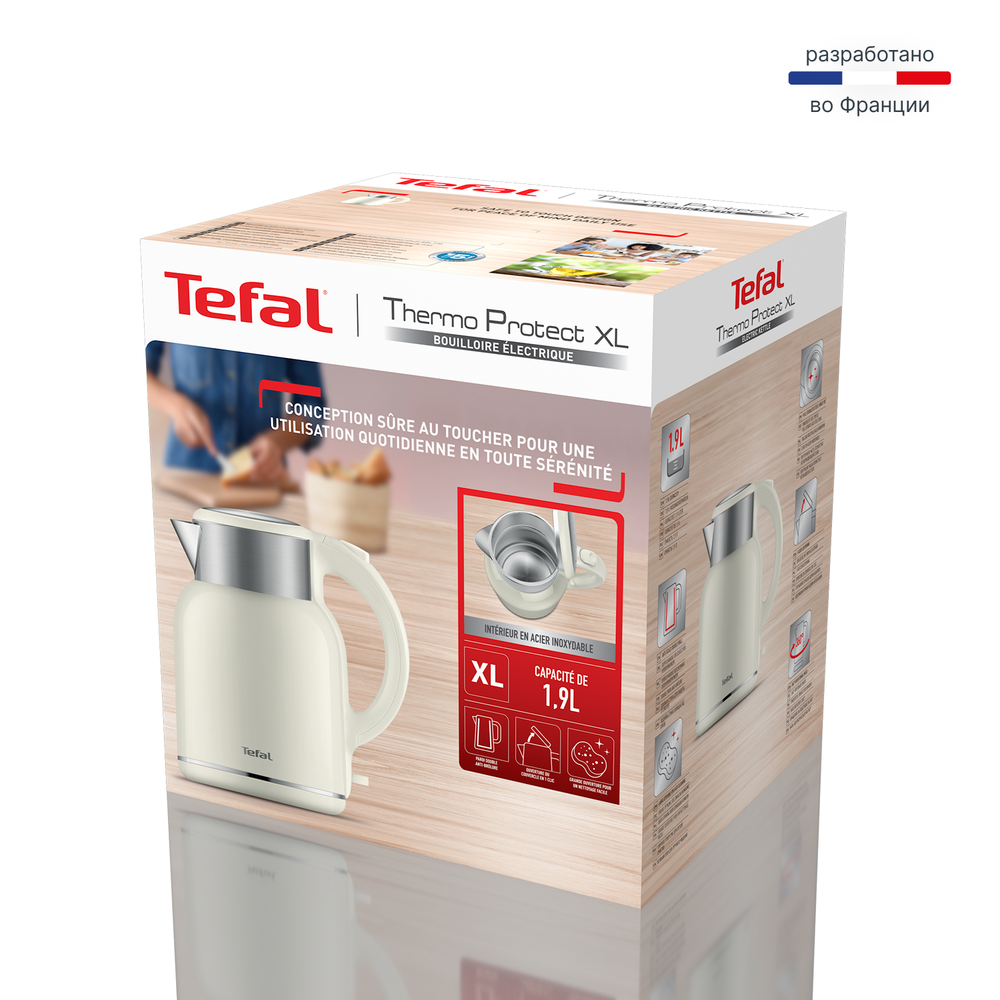 Электрический чайник Tefal Thermo Protect XL KO190AE0