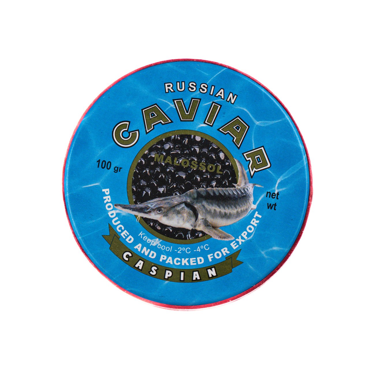 Икра осетровая калуги черная, 100