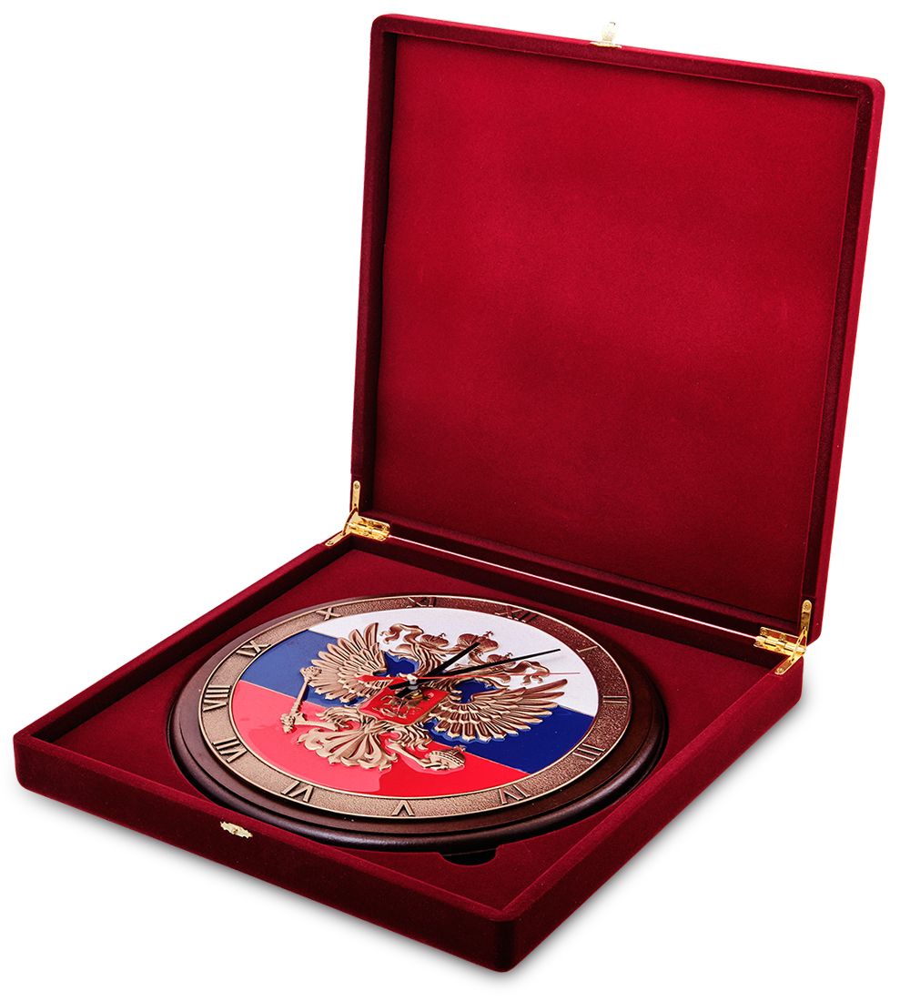 ПК-224 Настенные часы «Герб России»