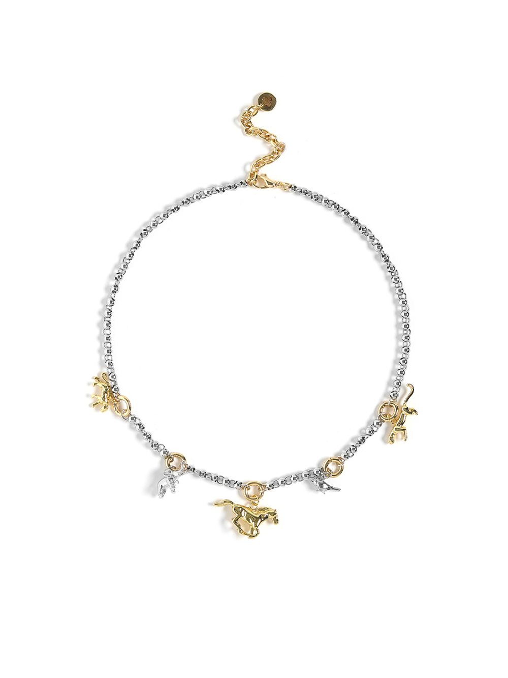 Колье "Animals" Bicolor New