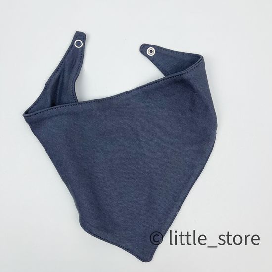 Нагрудник хлопковый "Basic" Графит