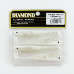 Виброхвост шумовой DIAMOND SHINER 4" (4шт/уп)