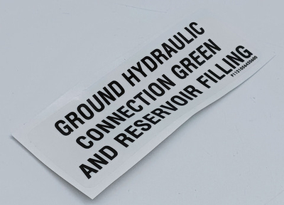 Плакард F1121056420600