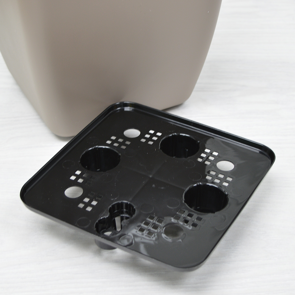 Горшок цветочный Vienna 5л квадратный, французский платан