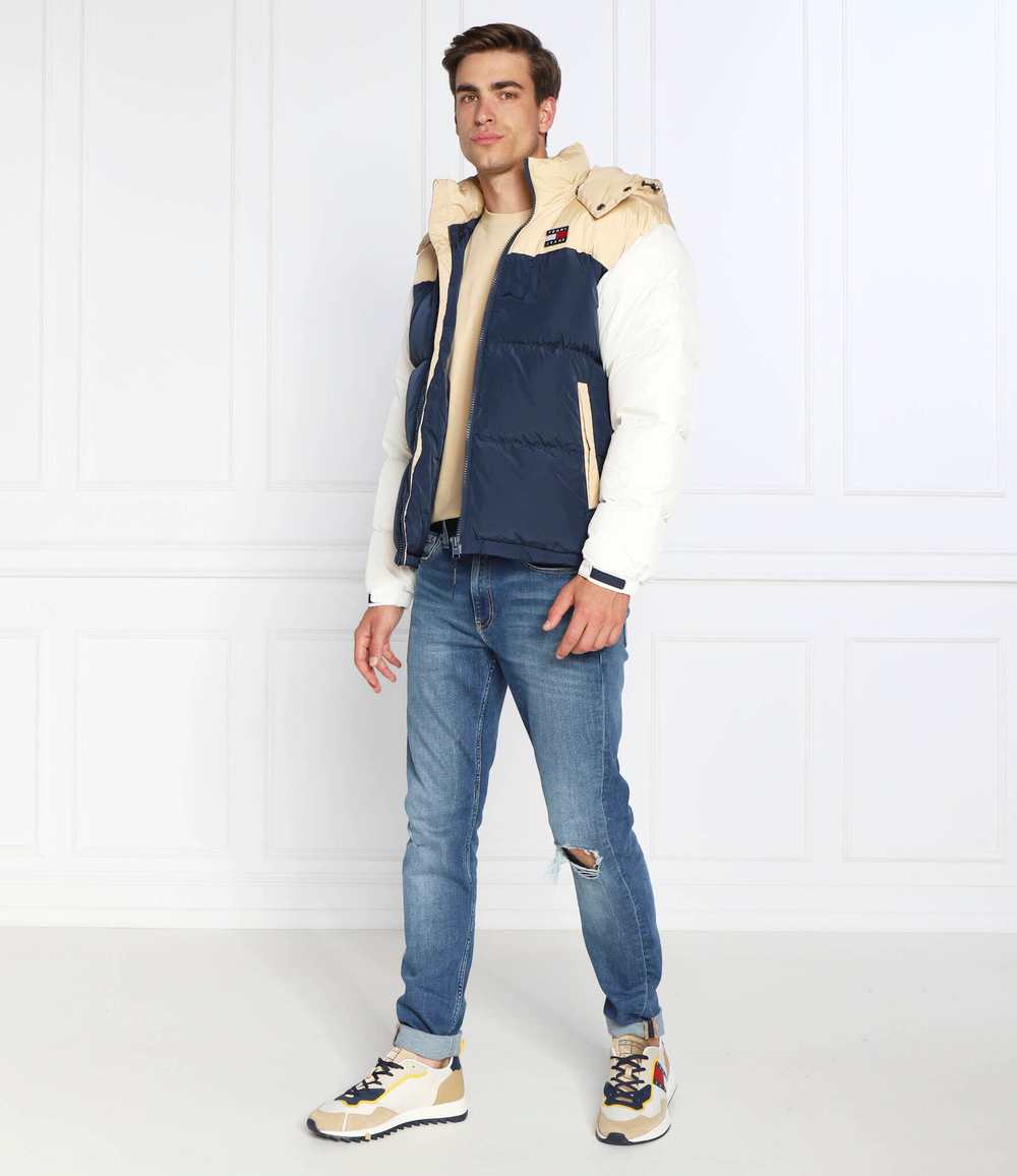 пуховая куртка Tommy Jeans - темно-синий(DM0DM14460)