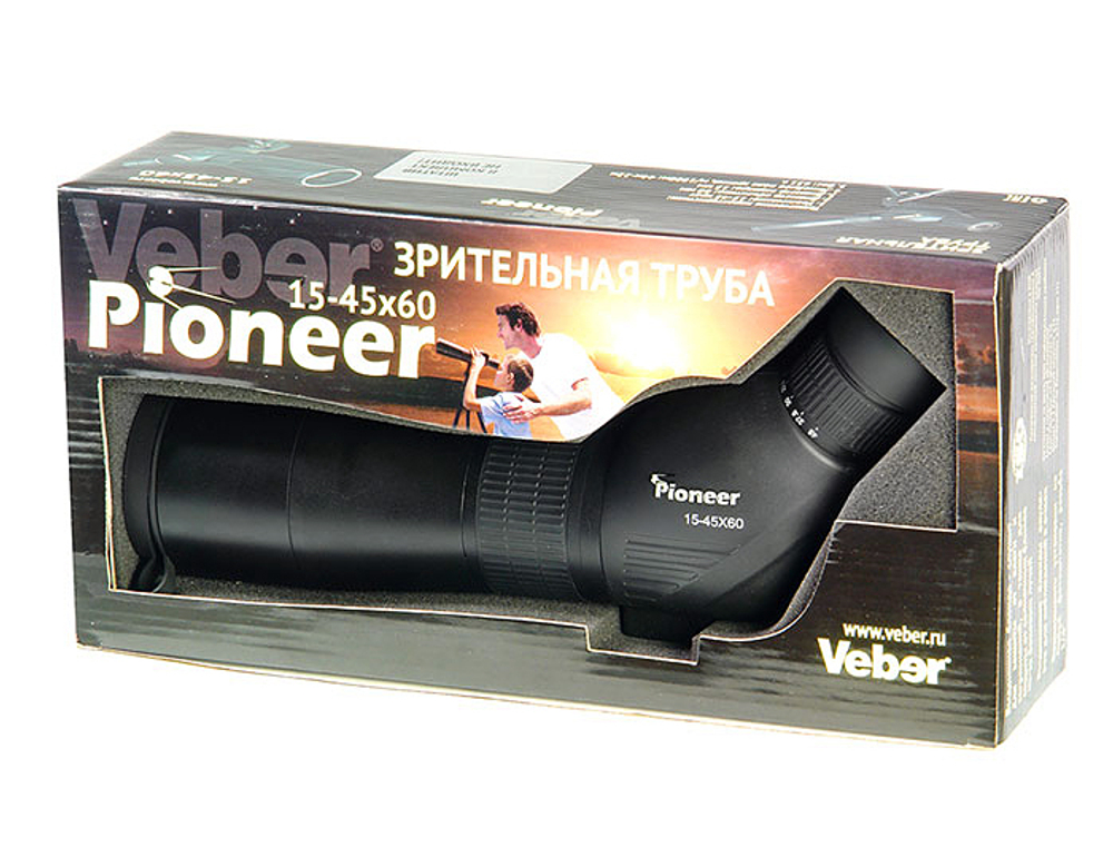 Зрительная труба Veber Pioneer 15–45x60 C