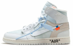 Кроссовки Off-White X Jordan Air Jordan 1 High White The Ten