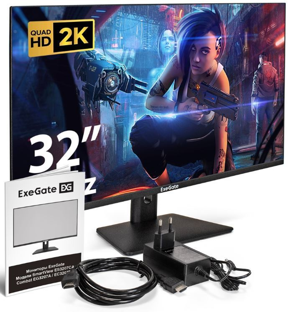 Монитор 31,5" Exegate SmartView ES3207CA