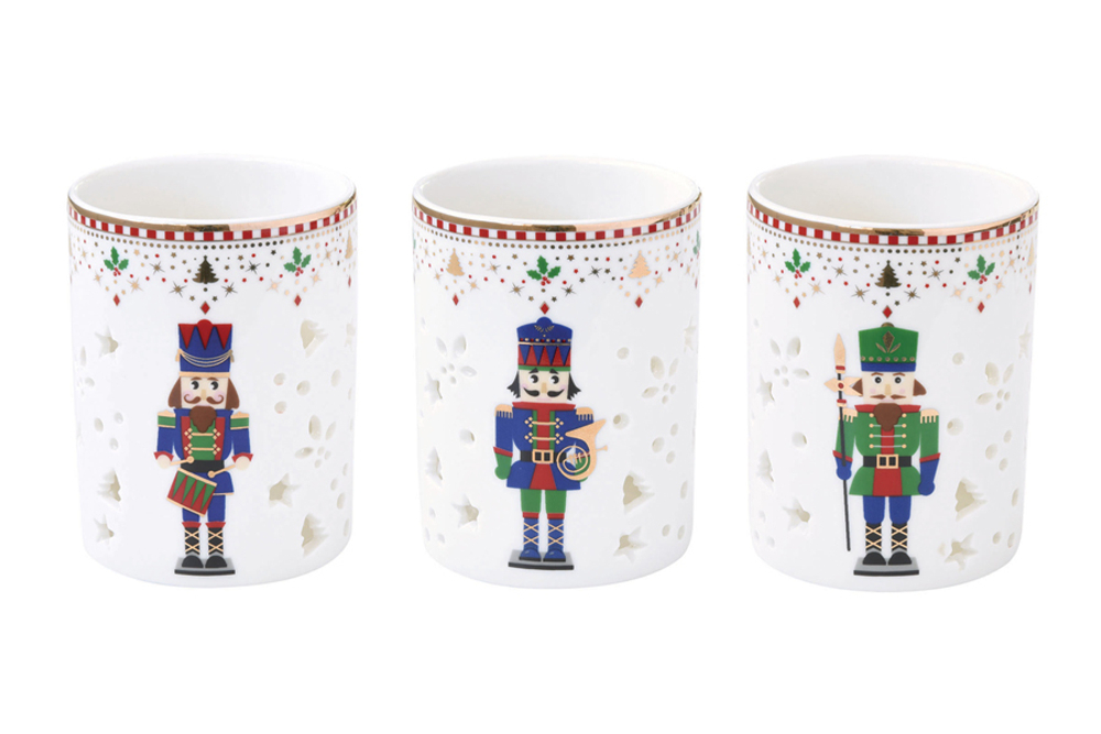 Набор подсвечников 3шт 6.5х9см Easy Life Щелкунчик