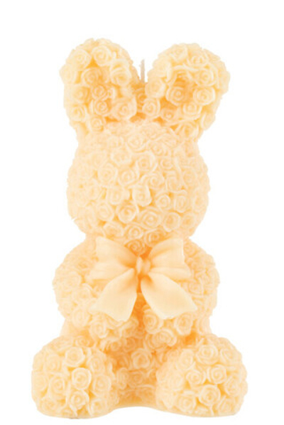 Свеча "Кролик с бантом" большая 13x13x23см