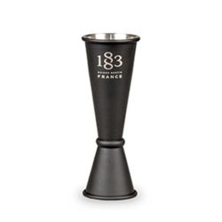 Джиггер 30/60 нерж. черный цвет d 4,5 см h12,9 см 1883 Maison Routin Routin