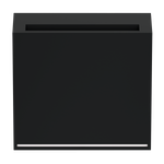 Накладка для выключателя карточного, S70 (черный матовый)