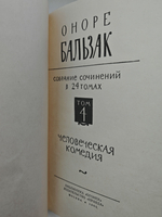 Оноре Бальзак. Собрание сочинений в двадцати четырех томах. Том 4. Человеческая комедия