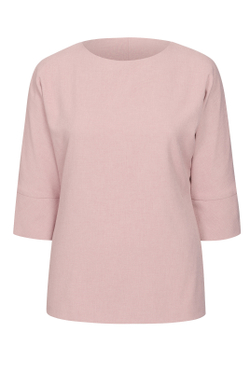 Блузка 2835АЕ, Пудровый #259П092835АЕ