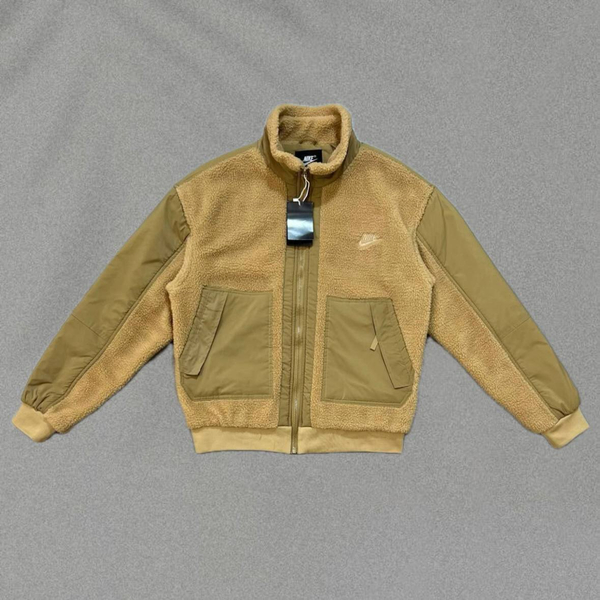 Ветровка шерпа Nike brown/khaki