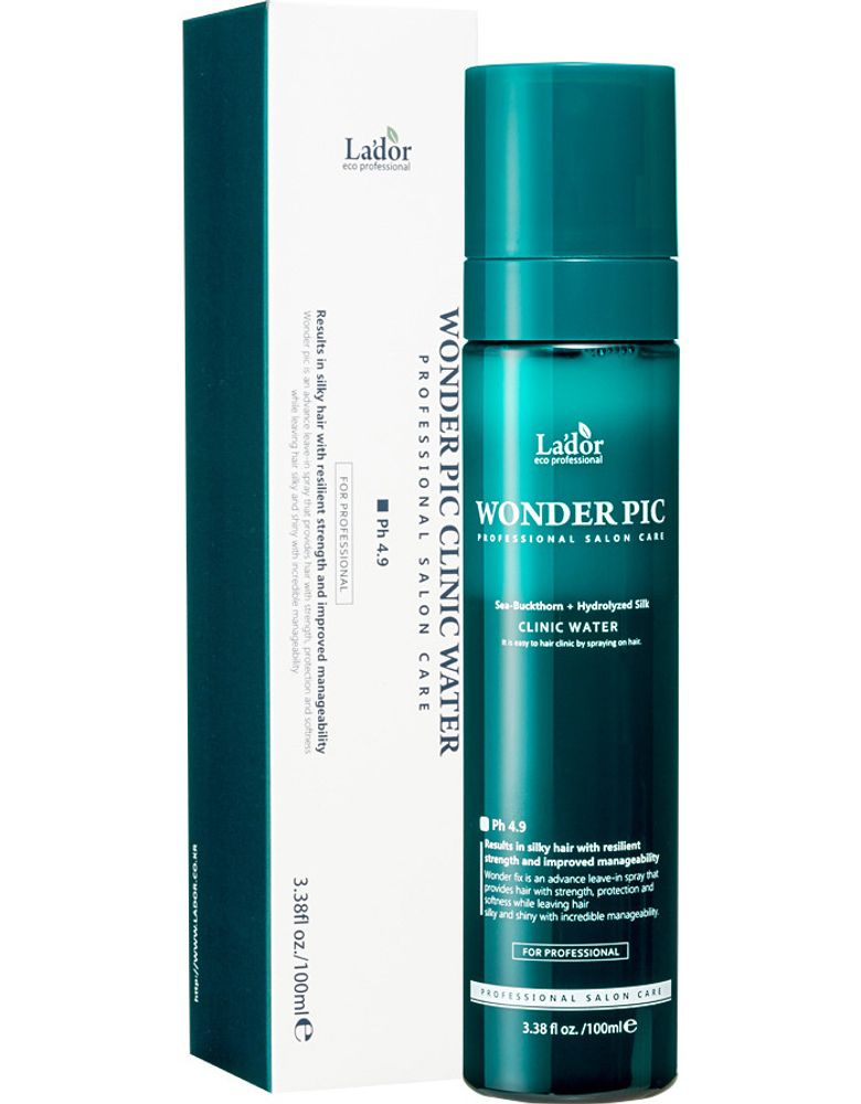 La&#39;dor Wonder Pic Clinic Water Мист для волос для укрепления и защиты 100ml