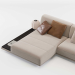 4-х местный нераскладной диван с кушеткой KYOTO KO-13