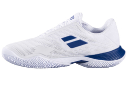 Мужские кроссовки теннисные Babolat Propulse Fury 3 Clay - white/dark blue