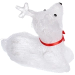 Фигура светодиодная «Счастливый Оленёнок» 23х15х21 см, 20 ламп LED