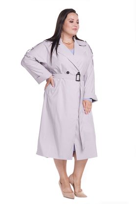 Цена на Тренч-2558 больших размеров