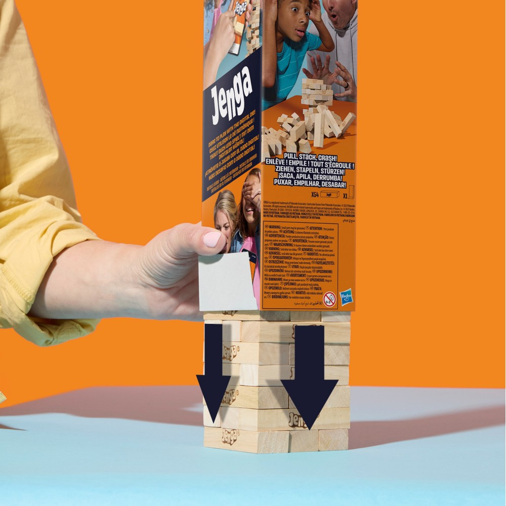 Игра на ловкость Hasbro G1499 Дженга Jenga башня G1499 — фото 11