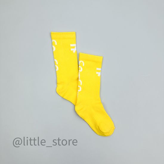 Гольфы хлопковые Moi Noi, Желтые