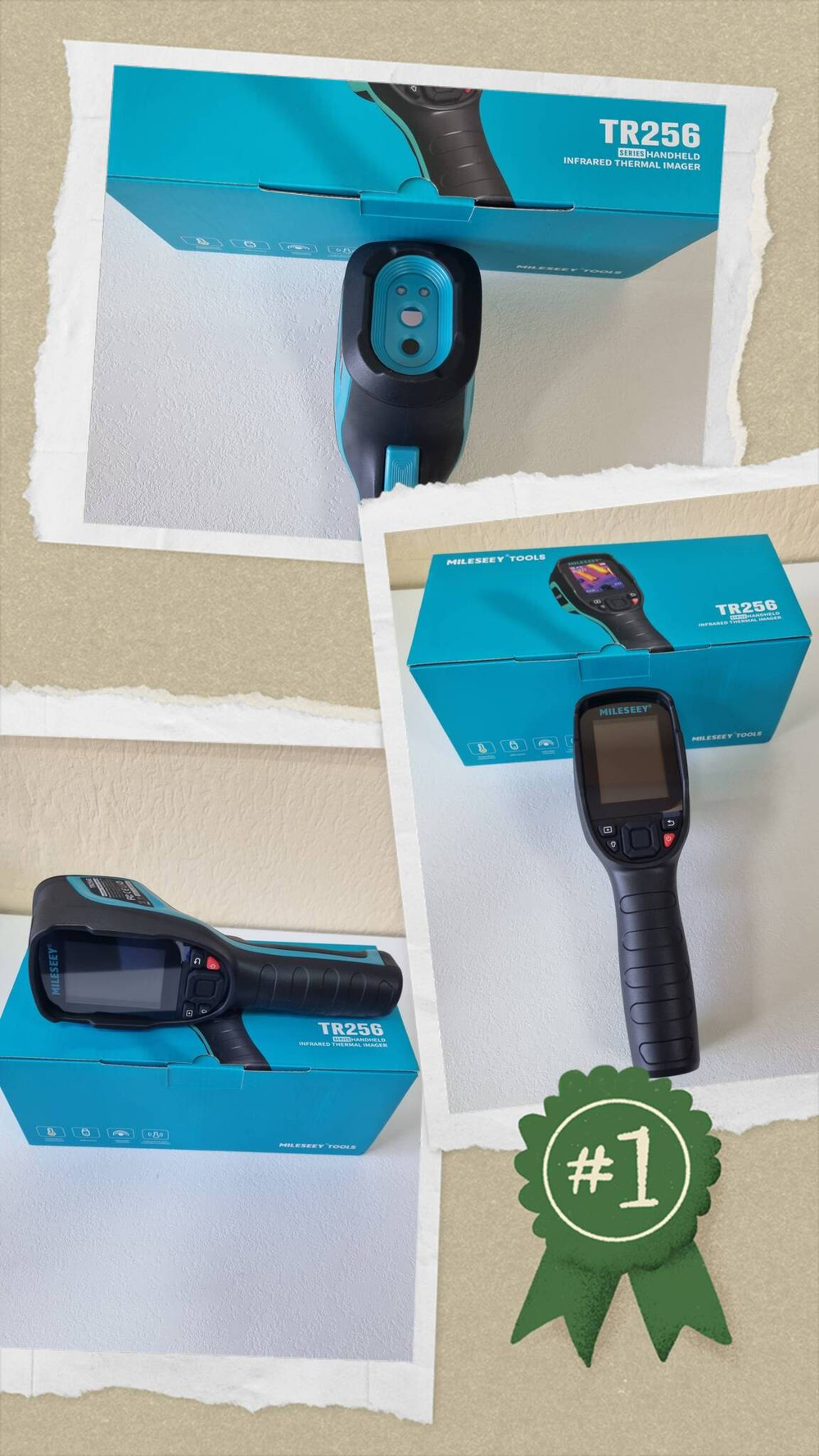 Аренда Mileseey TR256E профессиональный инфракрасный тепловизор. Сутки 700р. Залог 8000р.