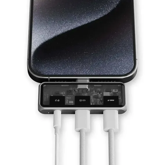 Satechi Mobile XR Hub PD 100W With Audio Grey