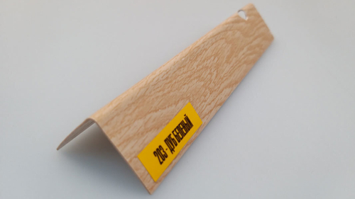 Угол ПВХ 203 Дуб беленый 20х20х2700 мм