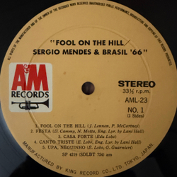 Виниловая пластинка Sérgio Mendes & Brasil '66 – Fool On The Hill LP