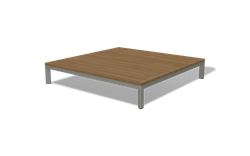 "Амальфи" трансформирующаяся лаунж-зона из алюминия, цвет графит