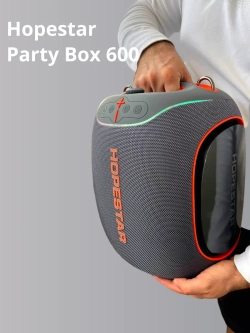 Портативная колонка Party 600, 300Вт, серый