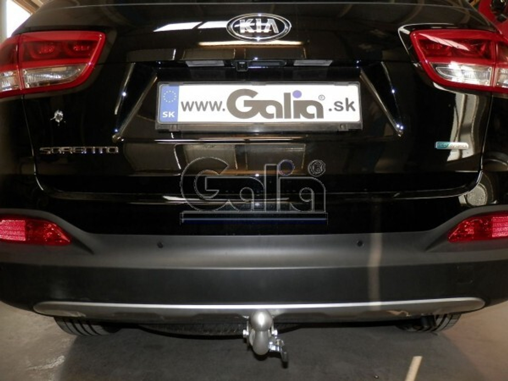 Фаркоп оцинкованный Galia H091A для Hyundai Santa Fe 2012-2018, Kia Sorento 2012-2015, 2015-(паспорт и сертификат в комплекте)(без электрики)