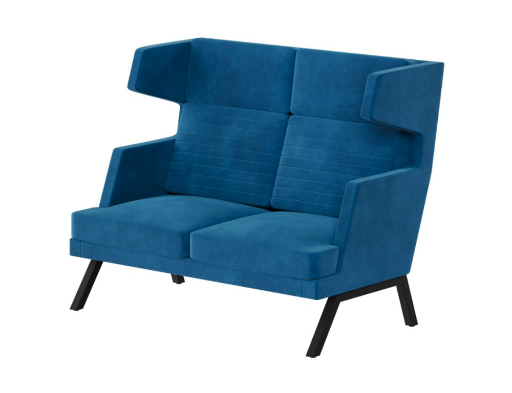 Диван двухместный с высокой спинкой ALD-02 АЛДО