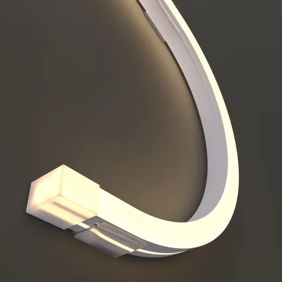 Гибкий неон 17х12 24В 12Вт/м Цветной (RGB) + 3000K IP67 5м Led Strip 432003