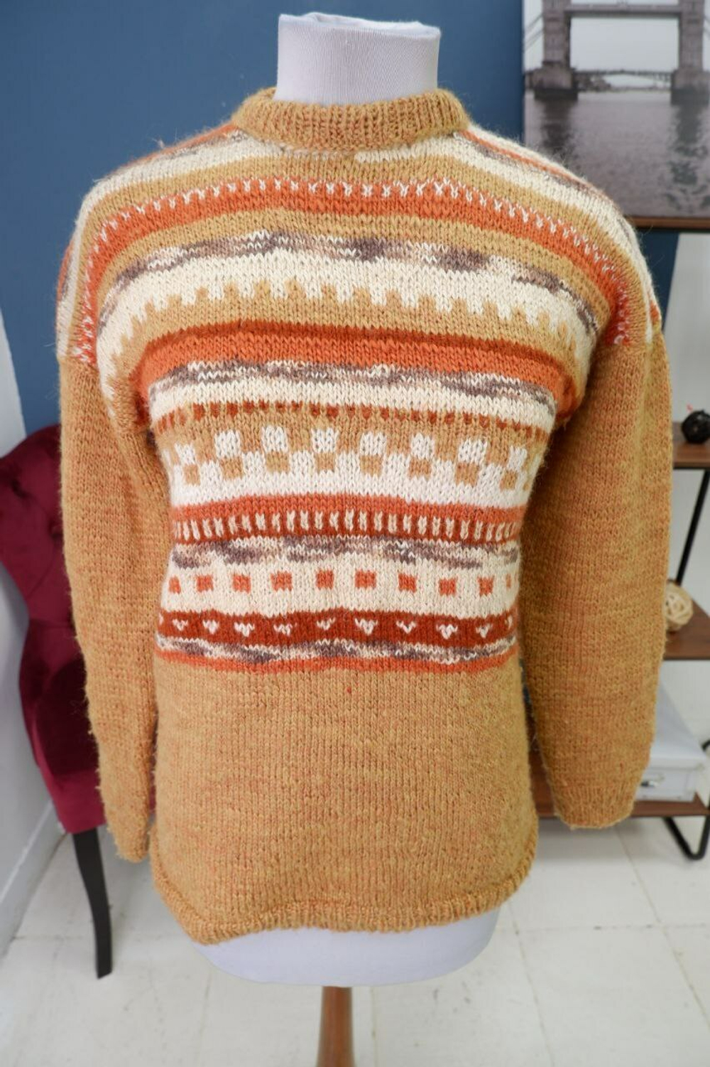 Свитер шерстяной 46 размер