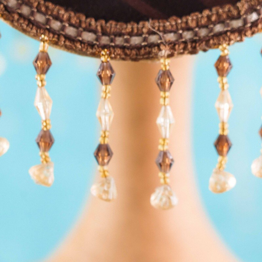 Настольная лампа из керамики