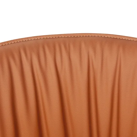 Лаунж кресло Sofia, экокожа терракот