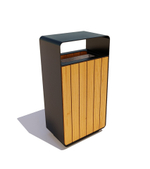 Урна «Город», сосна, дуб