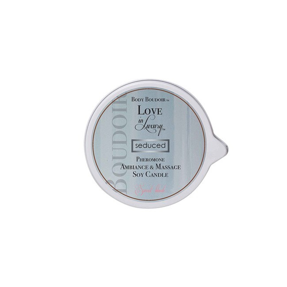 Свеча-массажное масло Body Boudoir (милый румянец) 170 мл (Цвет: белый)