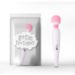 Вибромассажер Curve Massager (Цвет: белый с розовым)